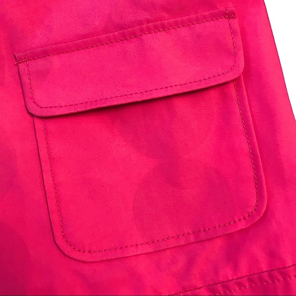 Old Navy Pink Waterproof Trench Raincoat - Picture 5 of 13